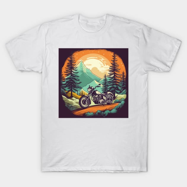 Riding Beyond Limits: Innovative Mountain Bike Styles for the Adventurous Spirit T-Shirt by CreativeWidgets